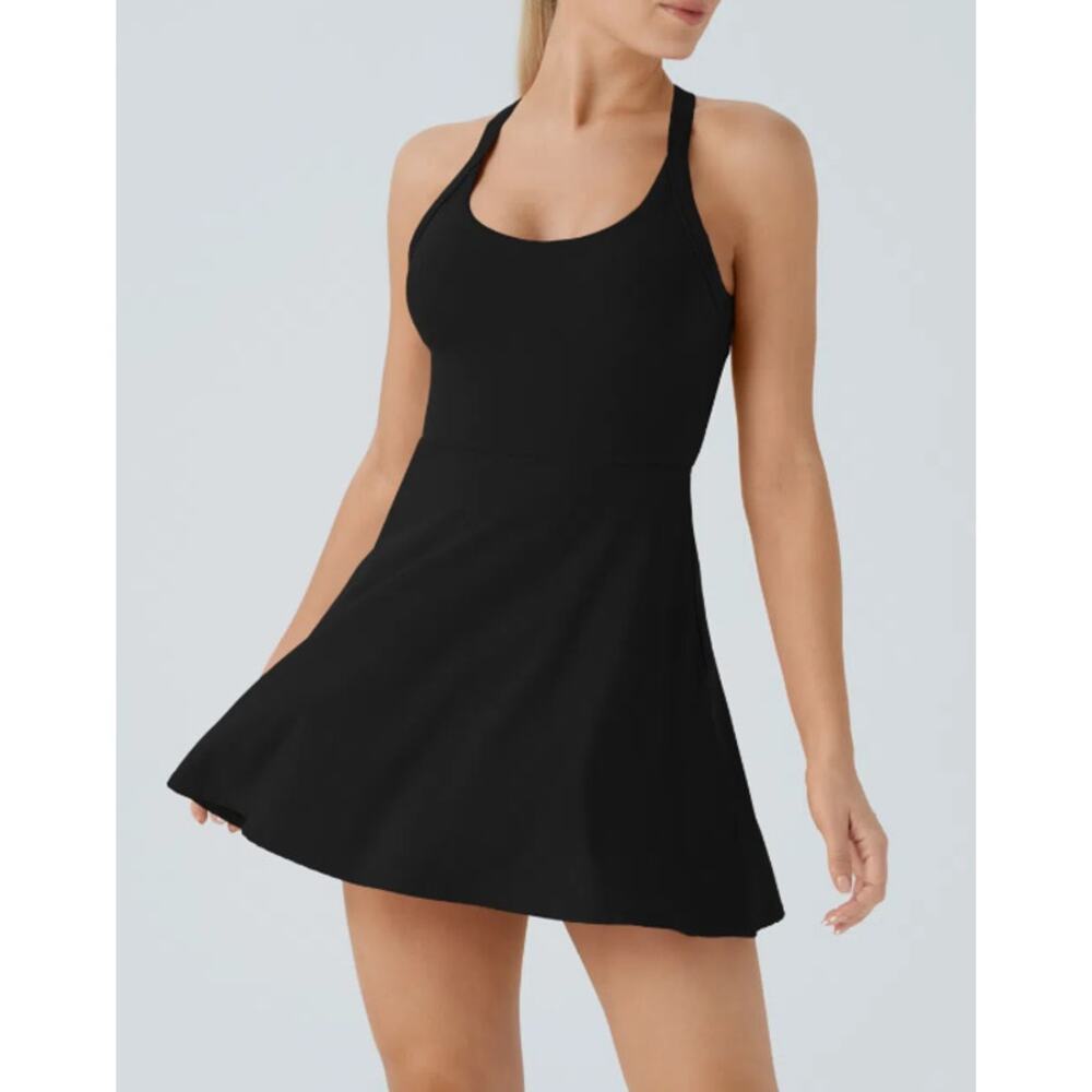 HALARA Black Mini Dress